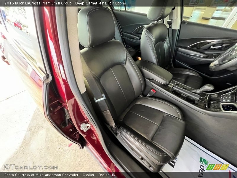 Front Seat of 2016 LaCrosse Premium II Group