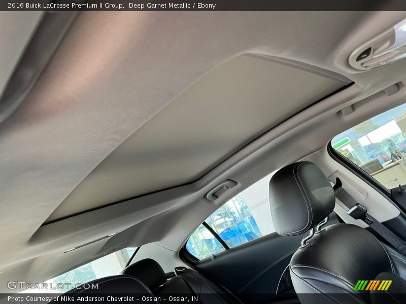 Deep Garnet Metallic / Ebony 2016 Buick LaCrosse Premium II Group