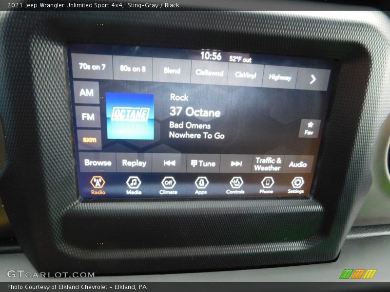 Sting-Gray / Black 2021 Jeep Wrangler Unlimited Sport 4x4