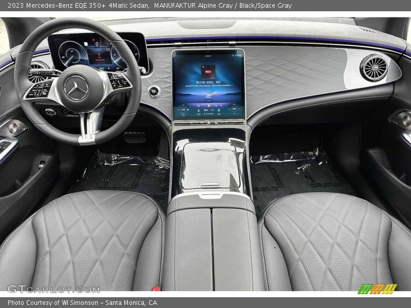 Dashboard of 2023 EQE 350+ 4Matic Sedan