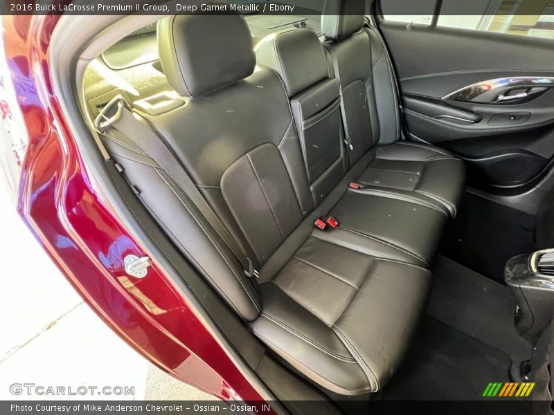 Rear Seat of 2016 LaCrosse Premium II Group