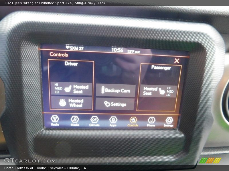 Sting-Gray / Black 2021 Jeep Wrangler Unlimited Sport 4x4