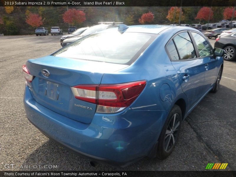 Island Blue Pearl / Black 2019 Subaru Impreza 2.0i Premium 4-Door