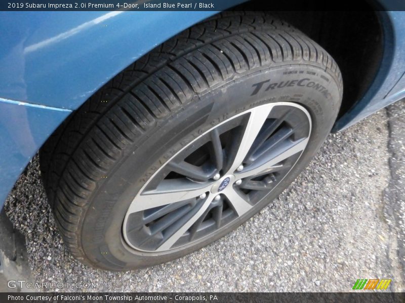 Island Blue Pearl / Black 2019 Subaru Impreza 2.0i Premium 4-Door