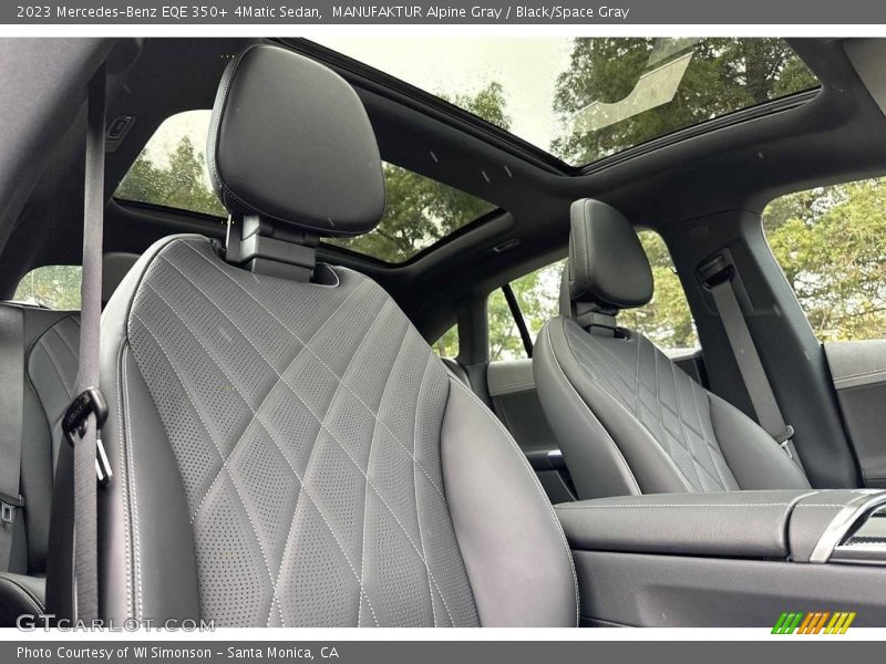 Front Seat of 2023 EQE 350+ 4Matic Sedan