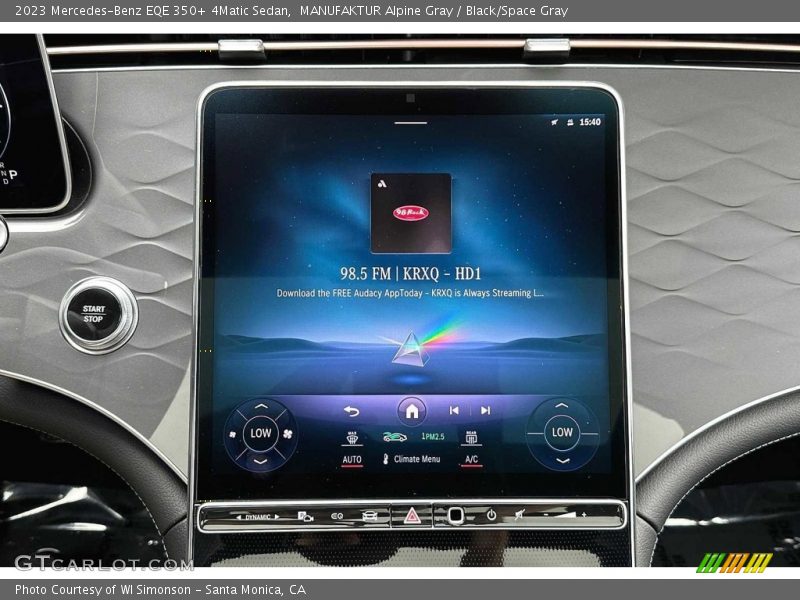Audio System of 2023 EQE 350+ 4Matic Sedan
