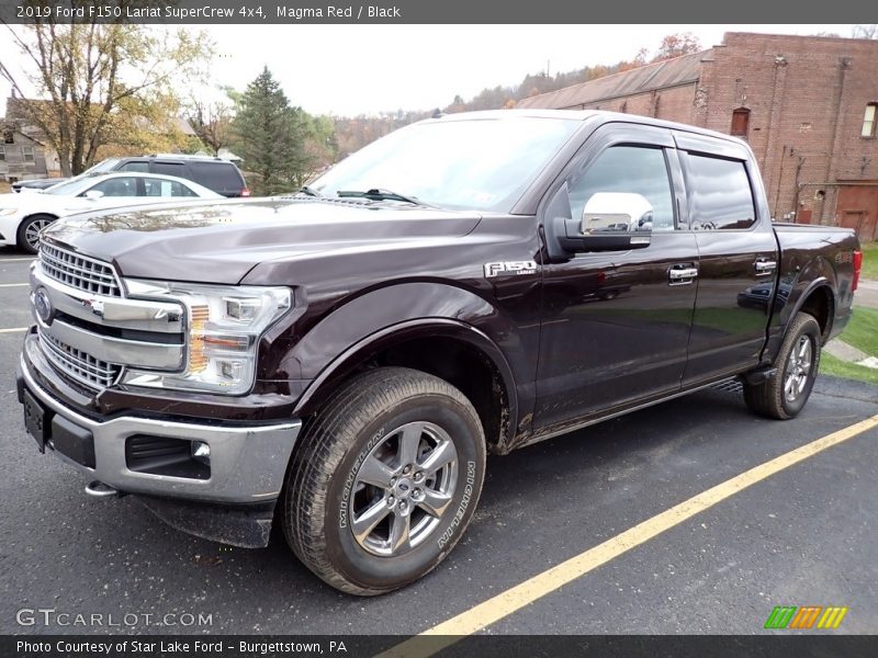 Magma Red / Black 2019 Ford F150 Lariat SuperCrew 4x4