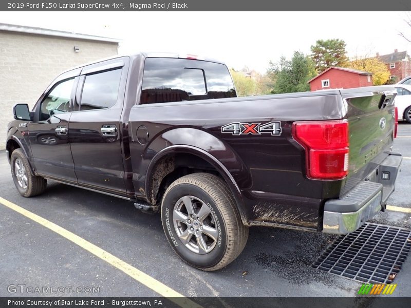 Magma Red / Black 2019 Ford F150 Lariat SuperCrew 4x4