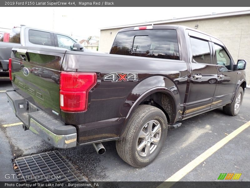 Magma Red / Black 2019 Ford F150 Lariat SuperCrew 4x4