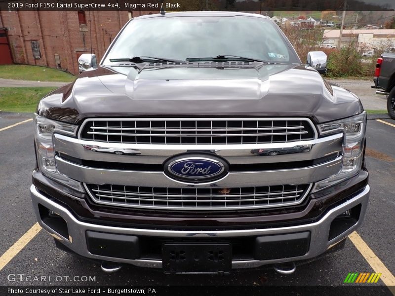 Magma Red / Black 2019 Ford F150 Lariat SuperCrew 4x4