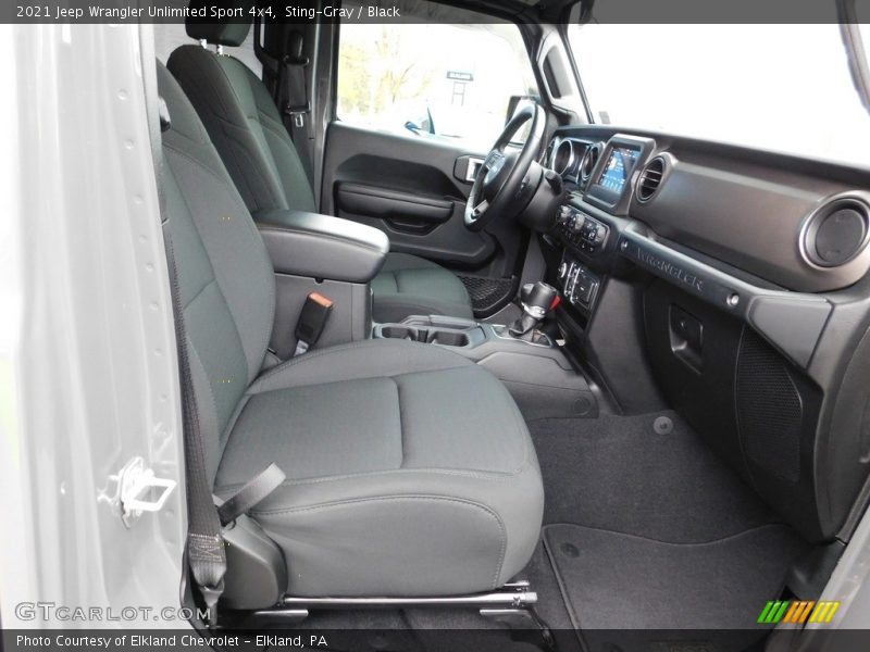 Sting-Gray / Black 2021 Jeep Wrangler Unlimited Sport 4x4