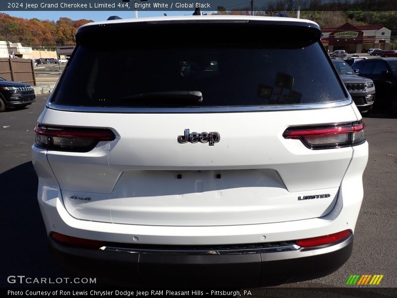 Bright White / Global Black 2024 Jeep Grand Cherokee L Limited 4x4