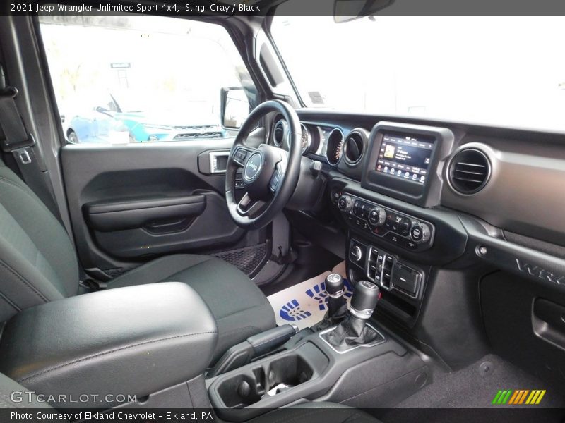 Sting-Gray / Black 2021 Jeep Wrangler Unlimited Sport 4x4