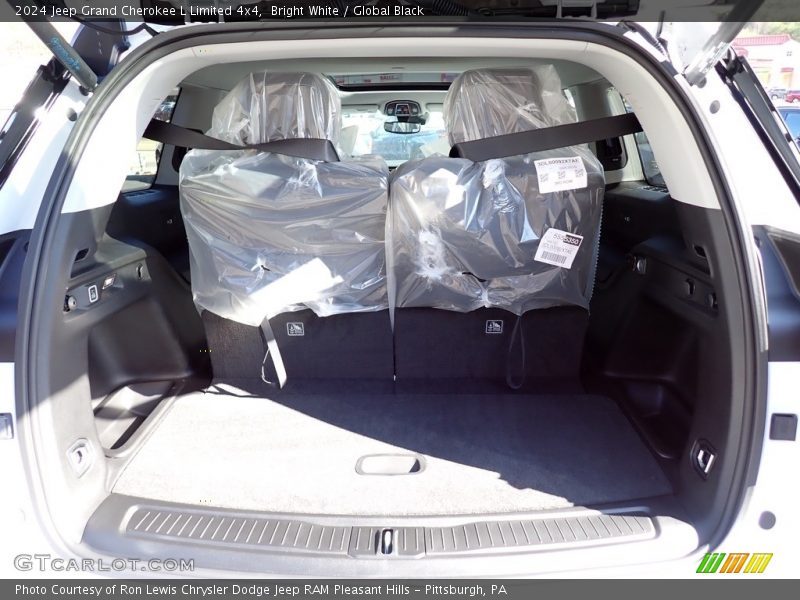Bright White / Global Black 2024 Jeep Grand Cherokee L Limited 4x4