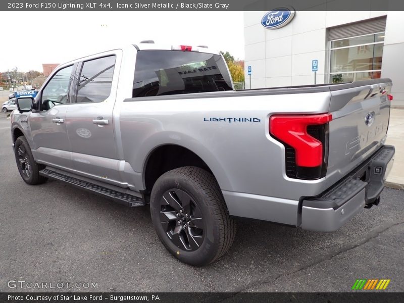  2023 F150 Lightning XLT 4x4 Iconic Silver Metallic