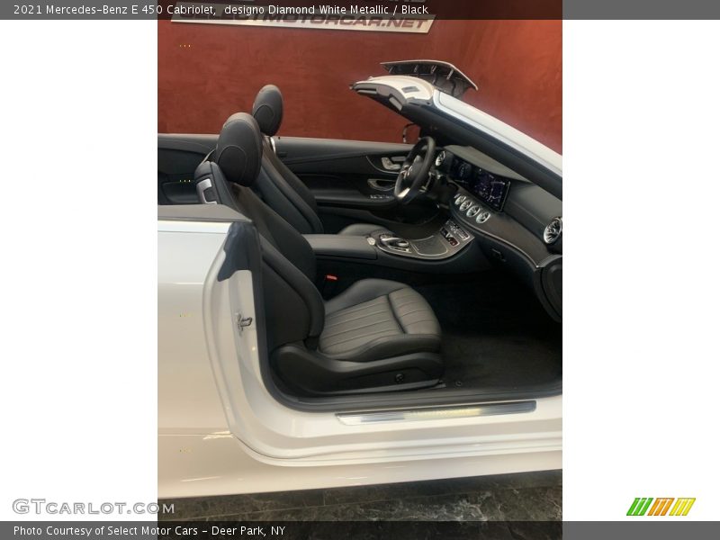 designo Diamond White Metallic / Black 2021 Mercedes-Benz E 450 Cabriolet