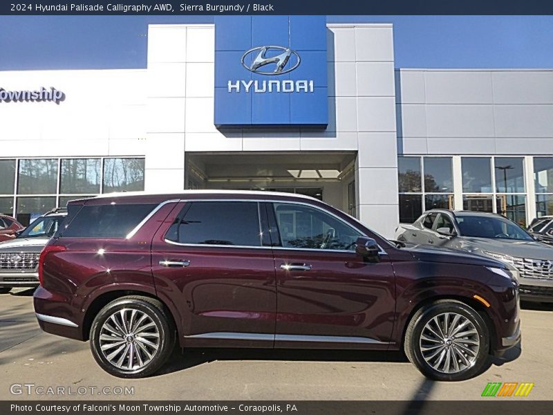  2024 Palisade Calligraphy AWD Sierra Burgundy