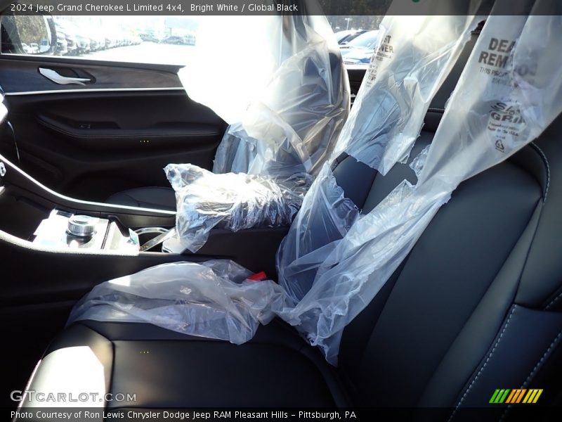 Bright White / Global Black 2024 Jeep Grand Cherokee L Limited 4x4