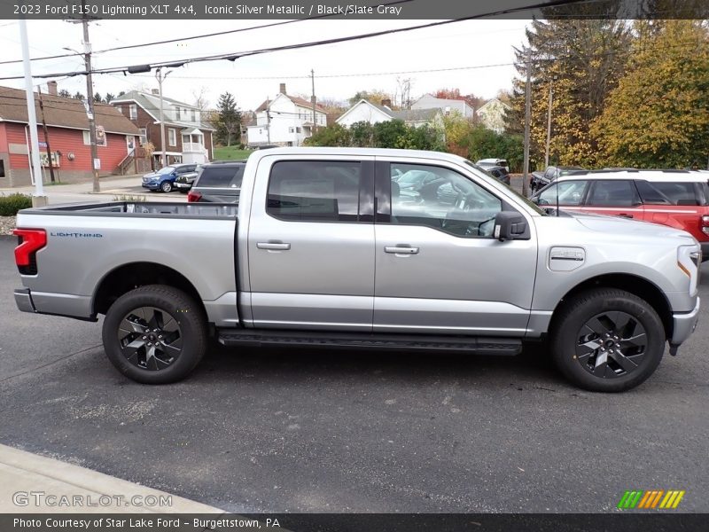  2023 F150 Lightning XLT 4x4 Iconic Silver Metallic