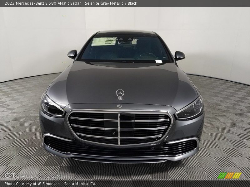 Selenite Gray Metallic / Black 2023 Mercedes-Benz S 580 4Matic Sedan