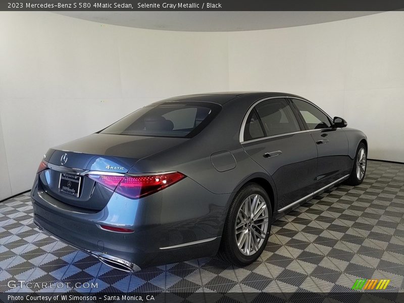 Selenite Gray Metallic / Black 2023 Mercedes-Benz S 580 4Matic Sedan