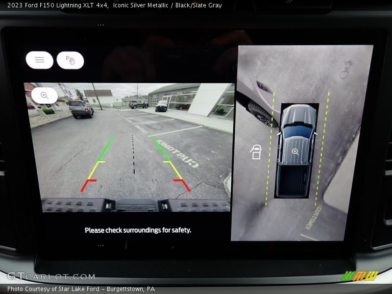 Controls of 2023 F150 Lightning XLT 4x4