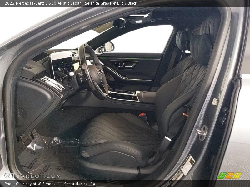 Front Seat of 2023 S 580 4Matic Sedan