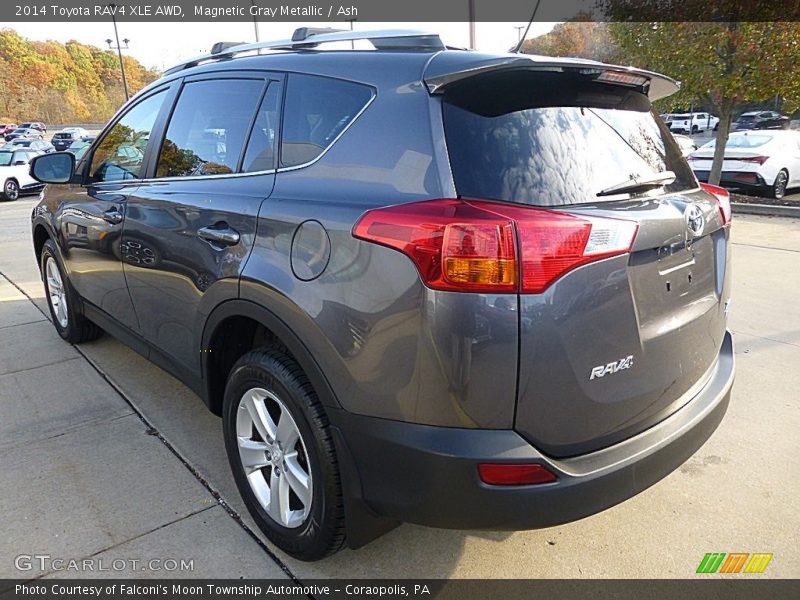 Magnetic Gray Metallic / Ash 2014 Toyota RAV4 XLE AWD