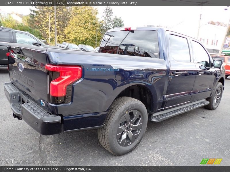  2023 F150 Lightning XLT 4x4 Antimatter Blue Metallic