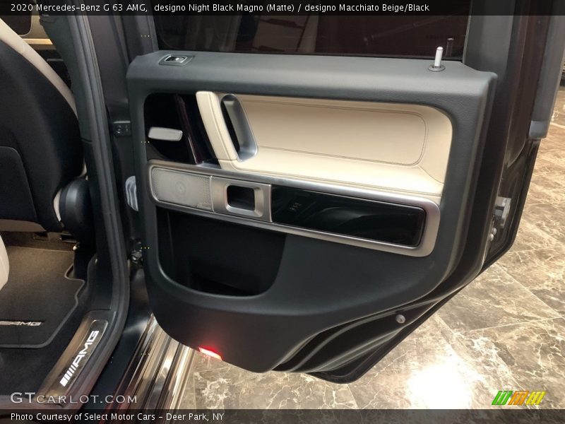 designo Night Black Magno (Matte) / designo Macchiato Beige/Black 2020 Mercedes-Benz G 63 AMG