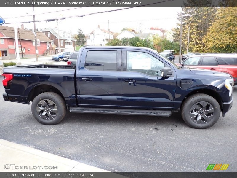  2023 F150 Lightning XLT 4x4 Antimatter Blue Metallic