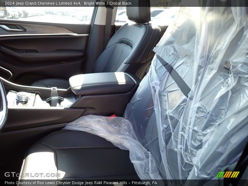Bright White / Global Black 2024 Jeep Grand Cherokee L Limited 4x4