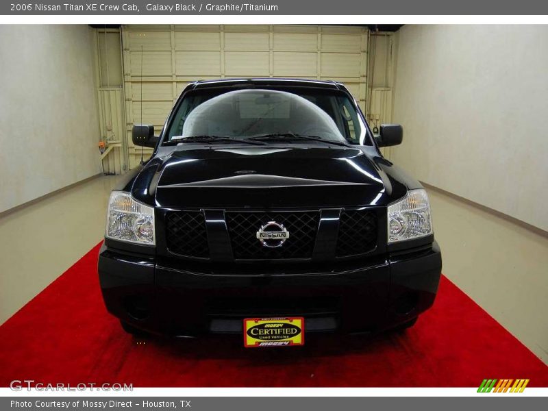 Galaxy Black / Graphite/Titanium 2006 Nissan Titan XE Crew Cab
