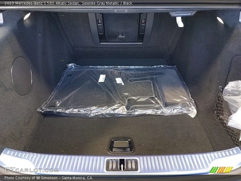  2023 S 580 4Matic Sedan Trunk