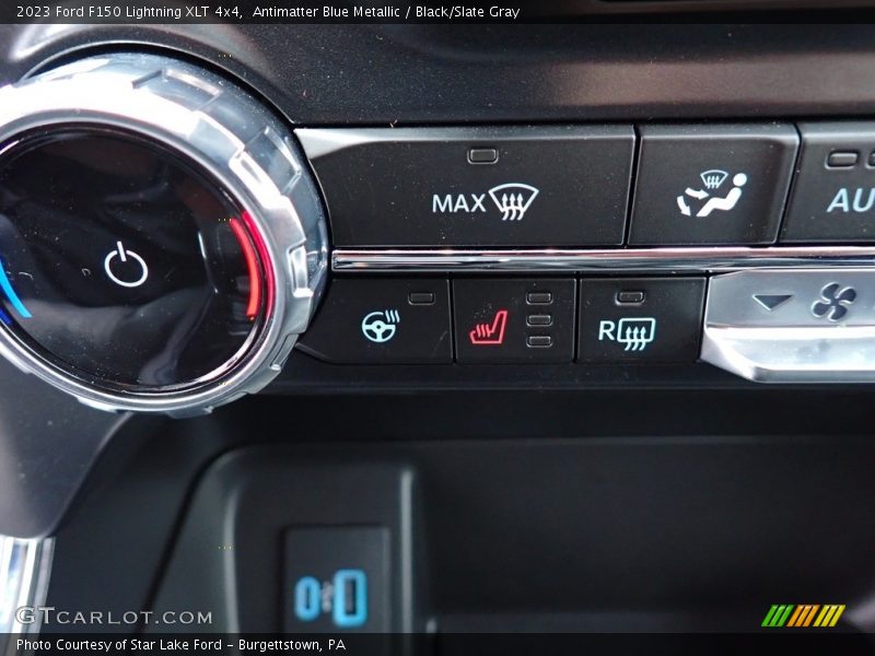 Controls of 2023 F150 Lightning XLT 4x4