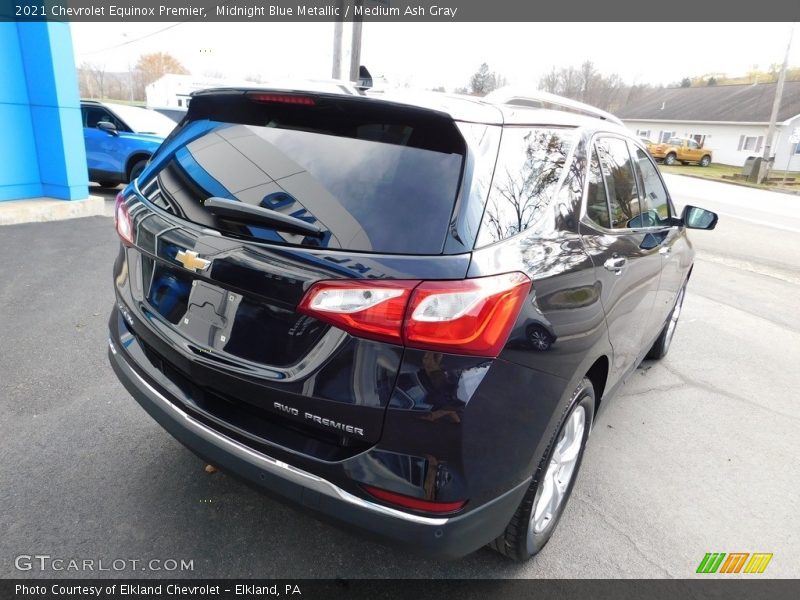 Midnight Blue Metallic / Medium Ash Gray 2021 Chevrolet Equinox Premier