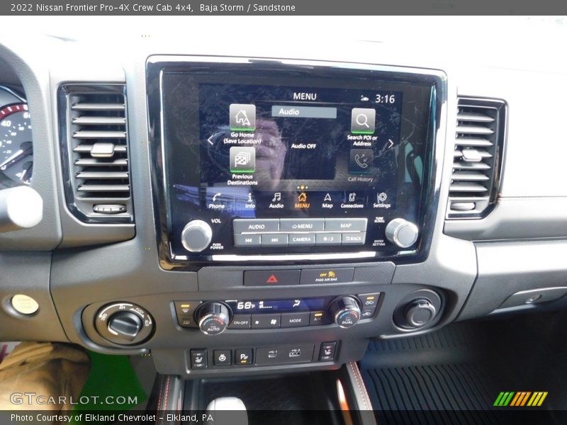 Controls of 2022 Frontier Pro-4X Crew Cab 4x4