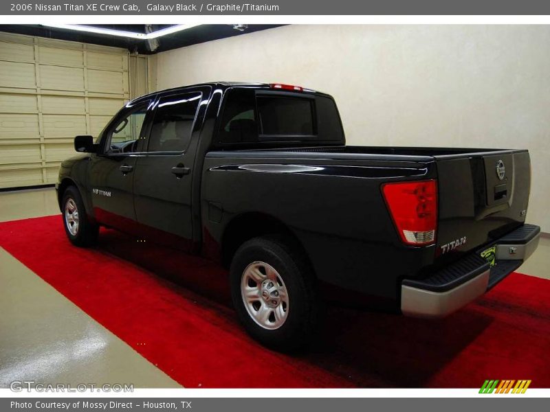 Galaxy Black / Graphite/Titanium 2006 Nissan Titan XE Crew Cab