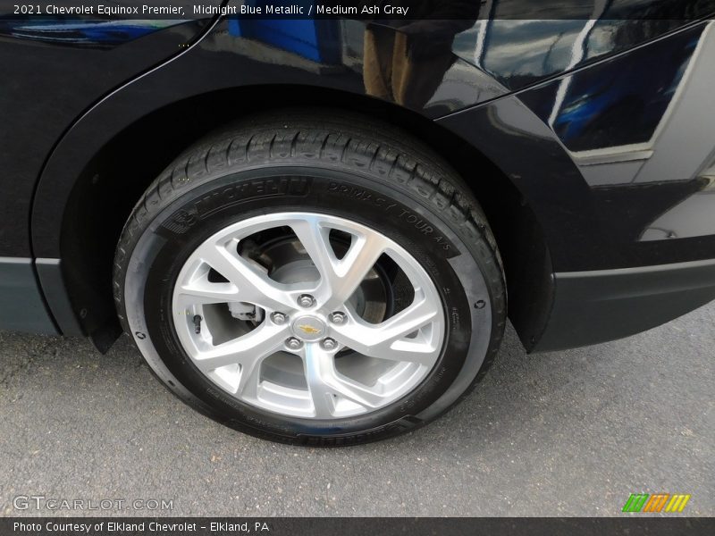 Midnight Blue Metallic / Medium Ash Gray 2021 Chevrolet Equinox Premier