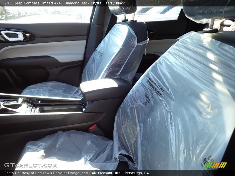 Diamond Black Crystal Pearl / Black 2023 Jeep Compass Limited 4x4