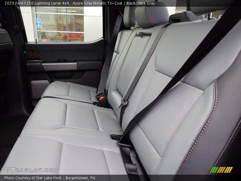 Rear Seat of 2023 F150 Lightning Lariat 4x4