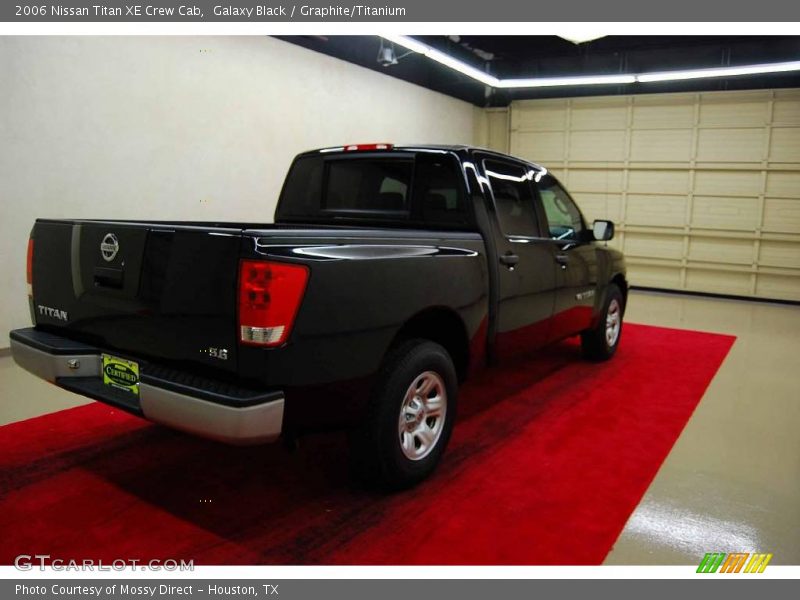 Galaxy Black / Graphite/Titanium 2006 Nissan Titan XE Crew Cab