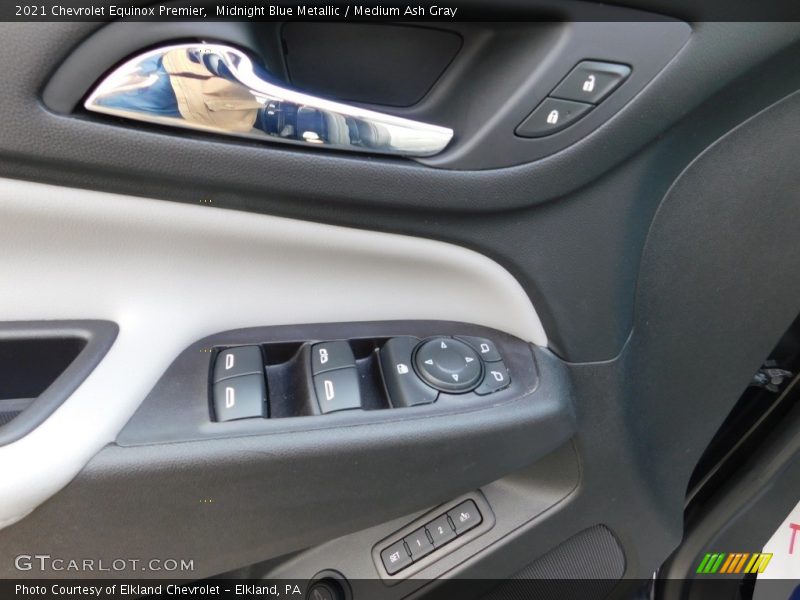 Midnight Blue Metallic / Medium Ash Gray 2021 Chevrolet Equinox Premier