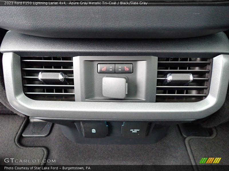 Controls of 2023 F150 Lightning Lariat 4x4