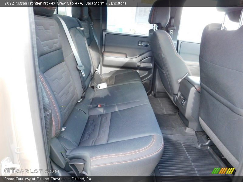 Rear Seat of 2022 Frontier Pro-4X Crew Cab 4x4