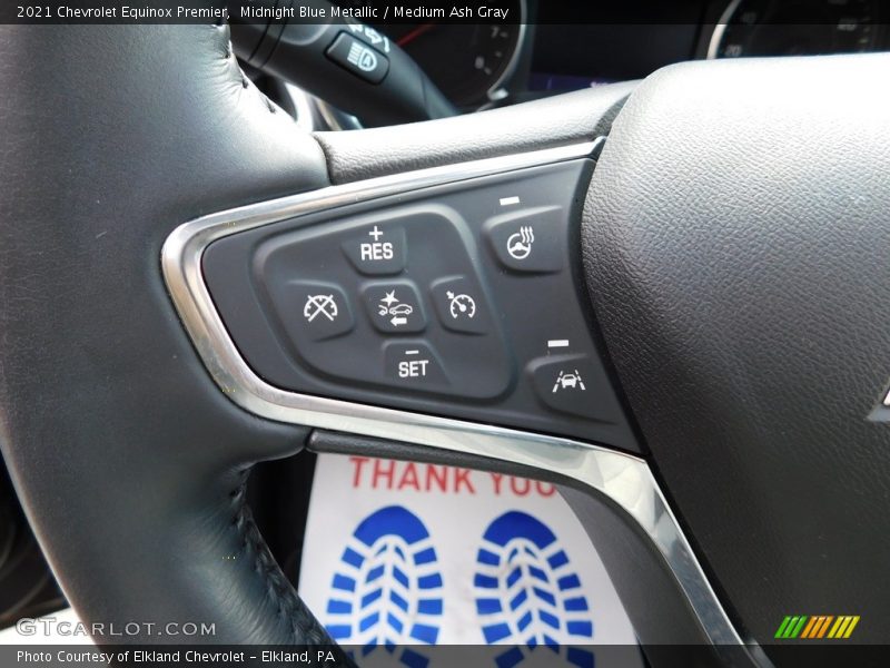 Midnight Blue Metallic / Medium Ash Gray 2021 Chevrolet Equinox Premier