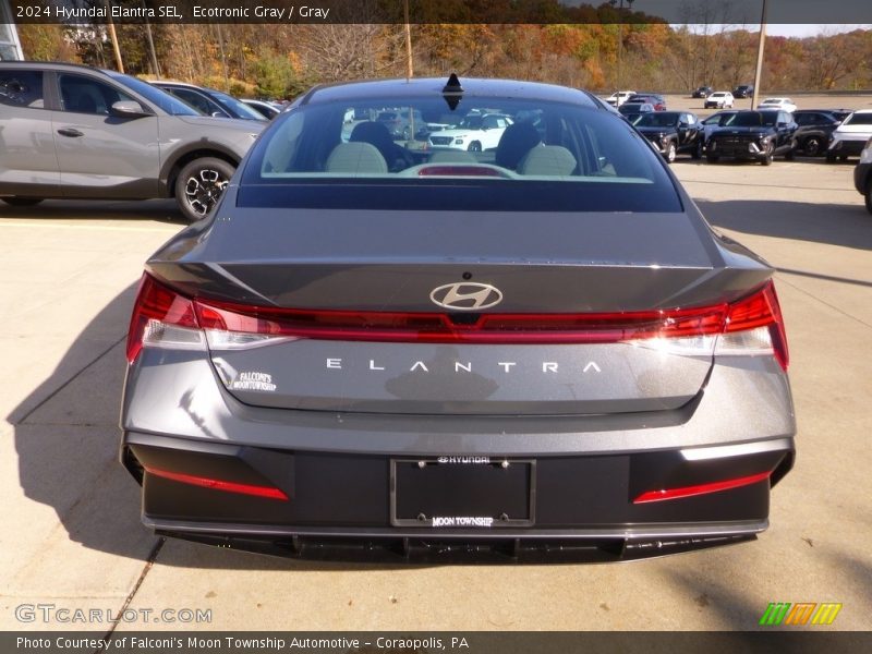 Ecotronic Gray / Gray 2024 Hyundai Elantra SEL