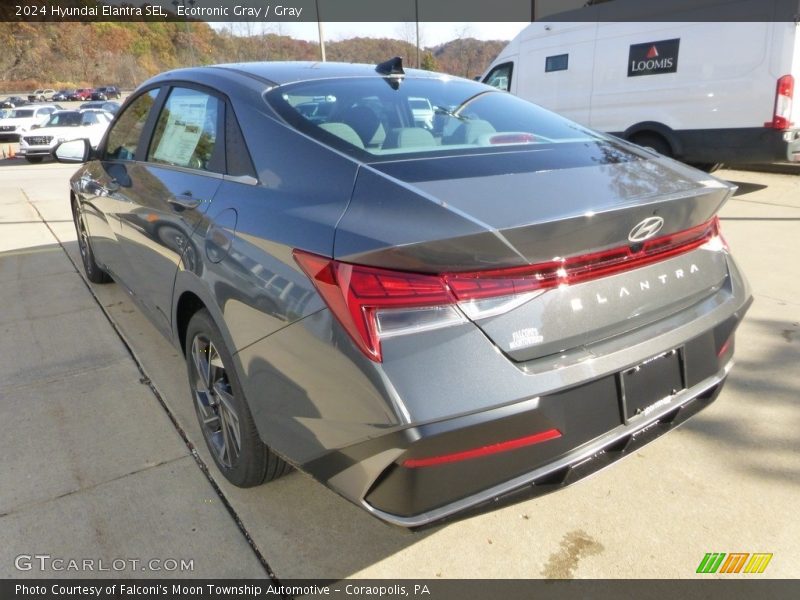 Ecotronic Gray / Gray 2024 Hyundai Elantra SEL