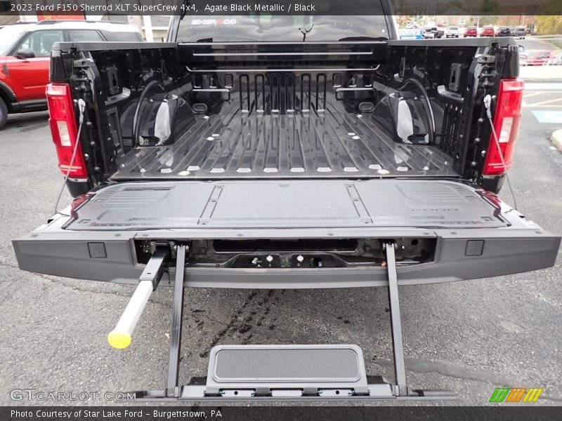 Agate Black Metallic / Black 2023 Ford F150 Sherrod XLT SuperCrew 4x4