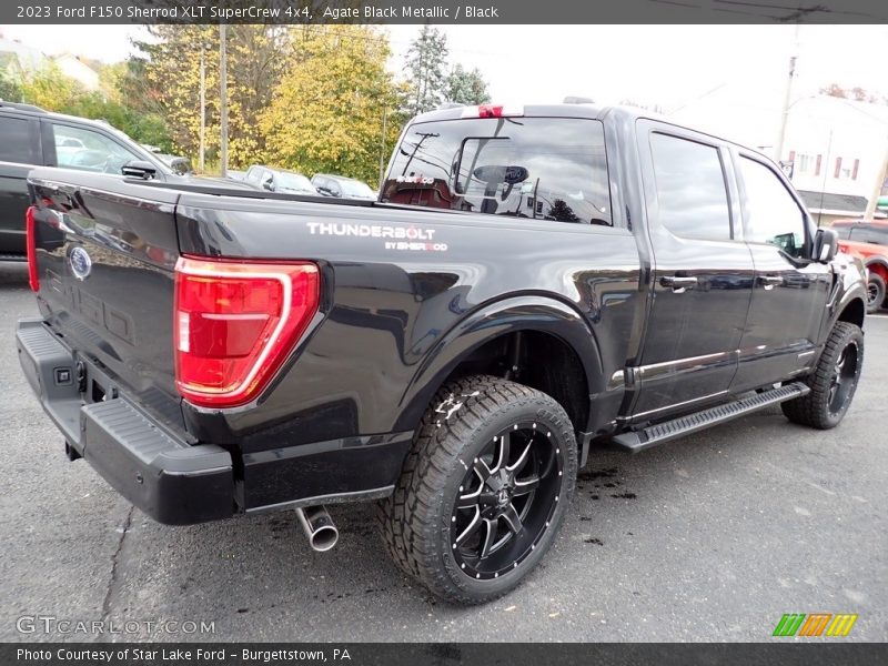  2023 F150 Sherrod XLT SuperCrew 4x4 Agate Black Metallic
